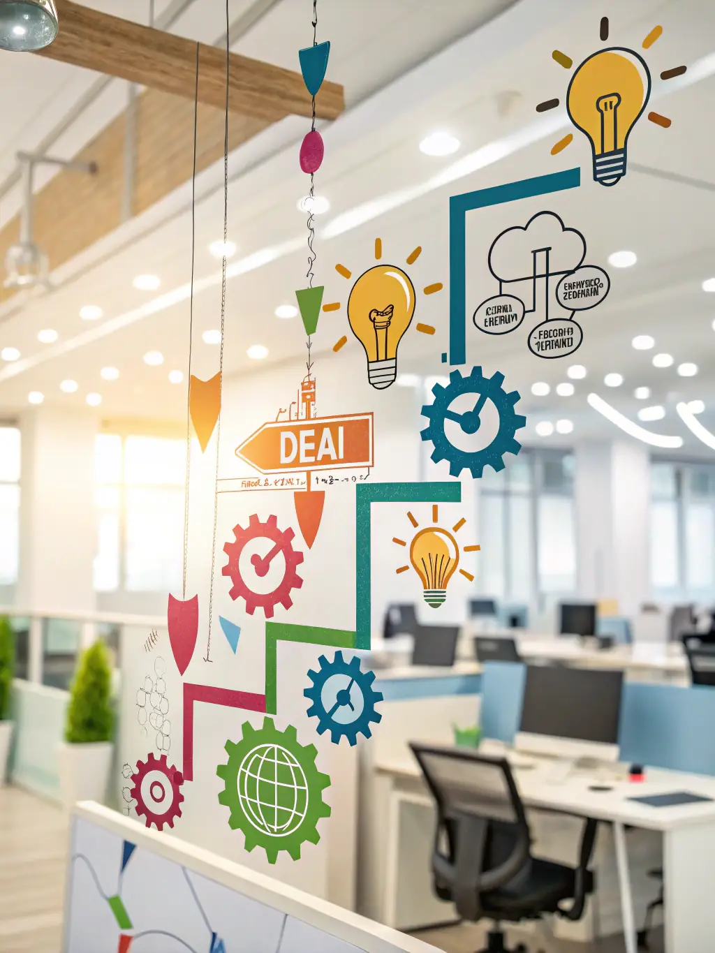 A visual representation of customized solutions, such as a flowchart adapting to different business needs, showcasing Clear Merchant Consulting's tailored approach.